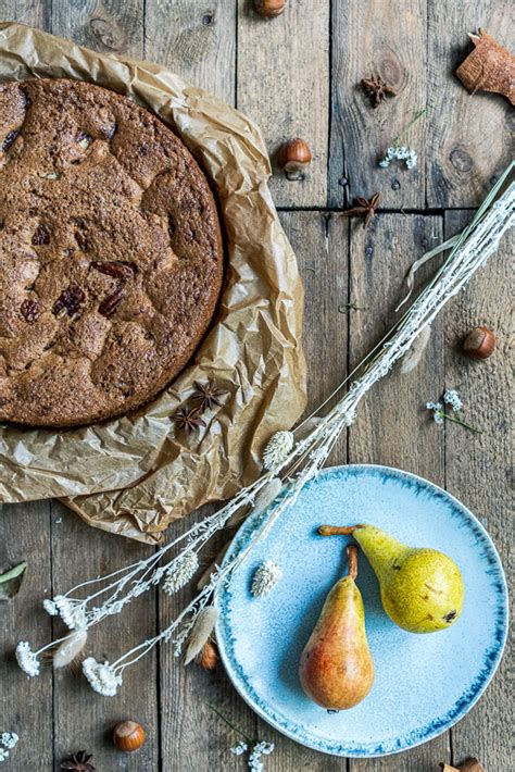 Wir finden den pekannusskuchen mit zuckerrübensirup sogar noch etwas stimmiger. So schmeckt der Spätsommer! - Pekannuss-Birnen-Kuchen ...