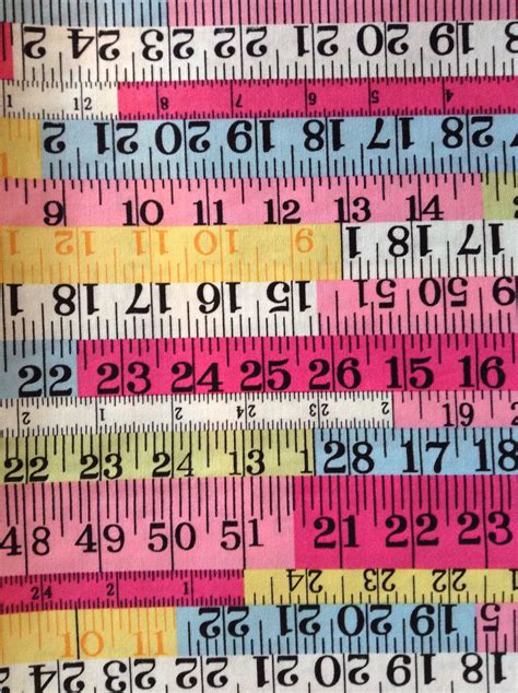 colourful measure tapes tape measures fabric craft room