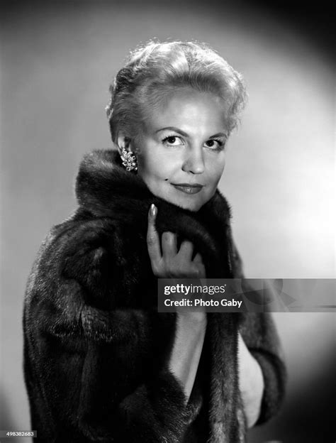 American Jazz And Pop Singer And Songwriter Peggy Lee 1957 News