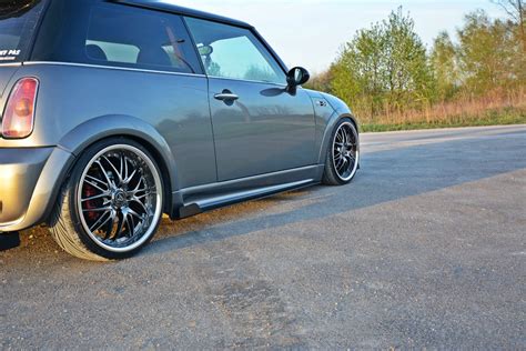 Racing Side Skirts Diffusers Mini R53 Cooper S Jcw Our Offer Mini