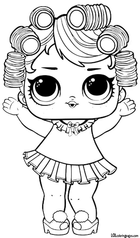 LOL Surprise doll para colorear. ¡Imprime gratis! Toda la ...