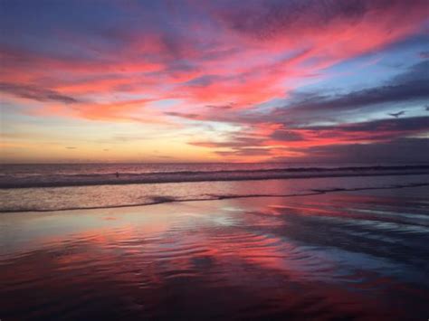 Sunset No Photoshop Picture Of Double Six Beach Seminyak Tripadvisor