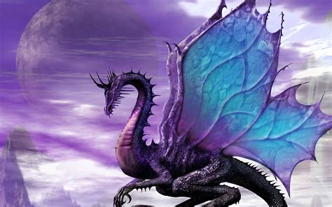 1280x800 Purple Dragon 720p Hd 4k Wallpapers Images Backgrounds