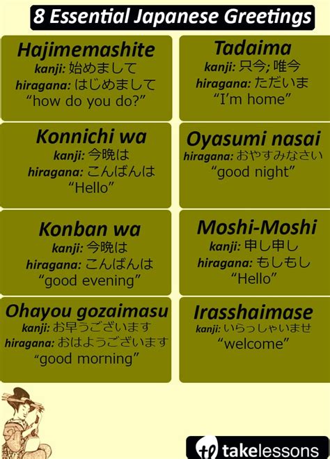 Popular Japanese Greetings How To Say Good Morning Hello And More