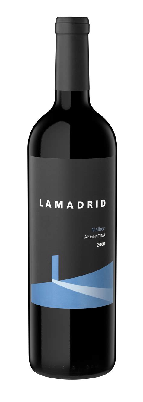 Lamadrid Malbec Wine Label Design Vodka Bottle Wine Bottle Wine