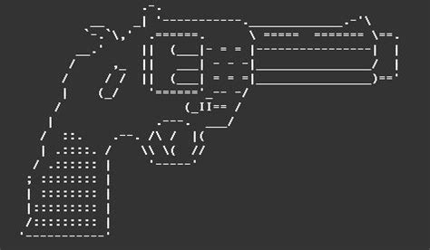 Creating Cool Symbols Using Keyboard ASCII Art Ascii Art Cool