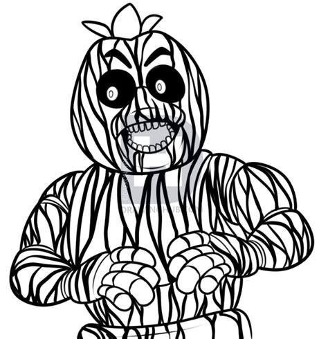30 Fnaf Coloring Pages Chica Free Printable Coloring Pages