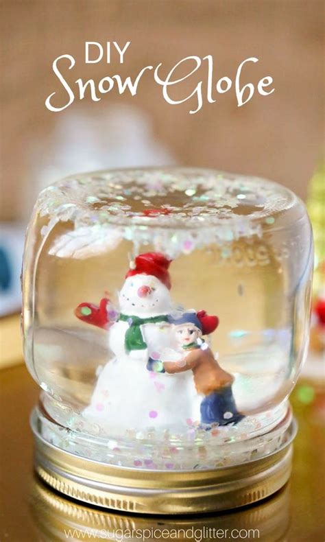 Diy Snow Globes With Video ⋆ Sugar Spice And Glitter Diy Snow