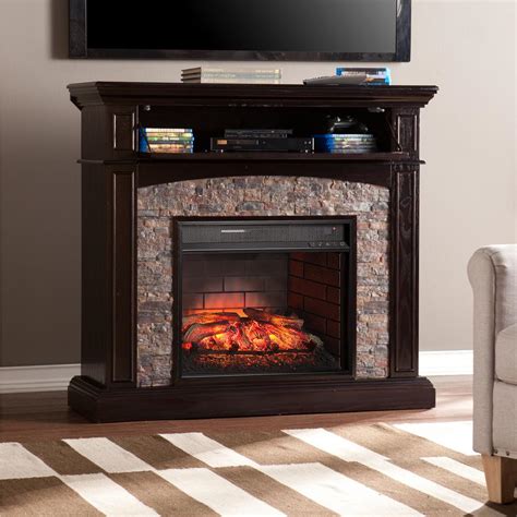Faux Stone Electric Fireplace Tv Stand Fireplace Guide By Linda