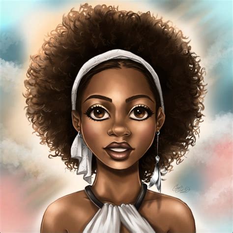 Afro On Deviantart Black Women Art