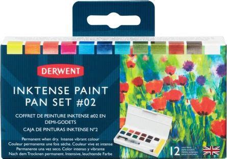 Перманентни акварелни бои Derwent Inktense store bg