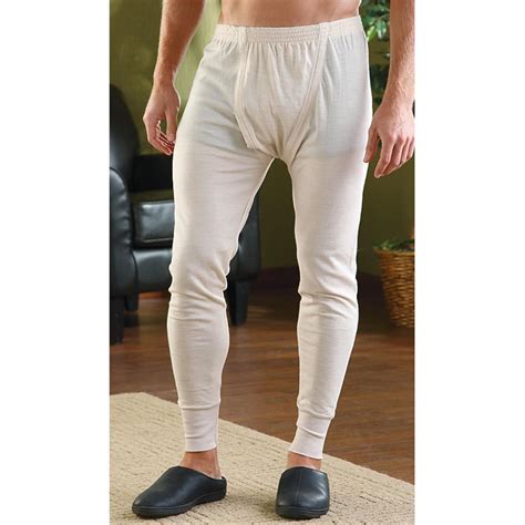 4 New Italian Military Surplus Long Johns Off White 210953 Underwear And Base Layer At