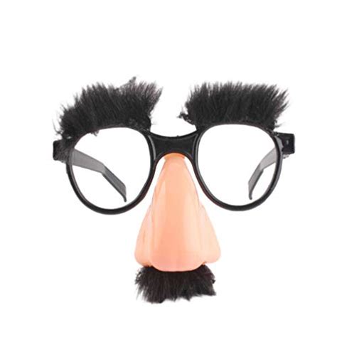 Disguise Moustache Glasses With Big Nose Fake Nose Eyebrow Eyewear Party Eyeglass Cosplay Party