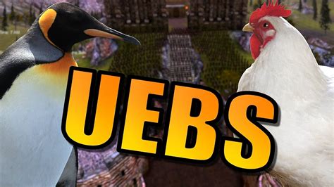 Uebs 100000 Chickens Vs Penguins Ultimate Epic Battle Simulator Gameplay Youtube
