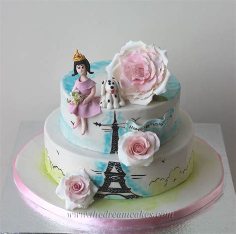 16th birthday party decoration design. An Evening In Paris A Birthday Cake For A Sweet 16Th ...