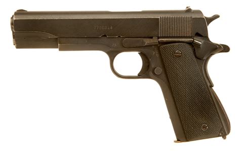 Deactivated Pre D Day Wwii Colt 1911a1 Allied