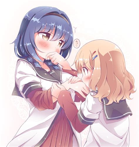 Oomuro Sakurako And Furutani Himawari Yuru Yuri Drawn By Takahero Hot