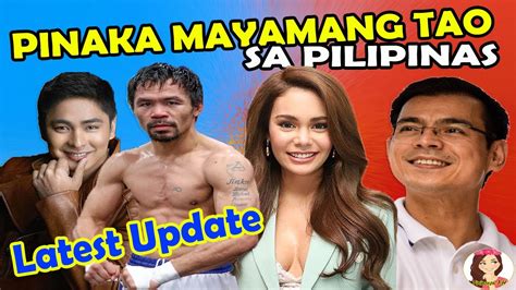 10 pinaka mayamang celebrity sa pilipinas 2020 youtube vrogue