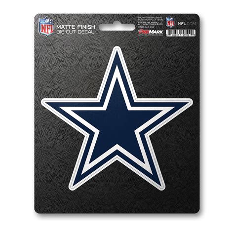Dallas Cowboys Matte Decal Fanmats Sports Licensing Solutions Llc