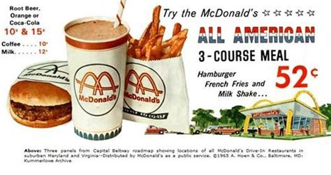 1965 Mcdonalds Meal Deal Birth Year Vintage Ads Old Advertisements