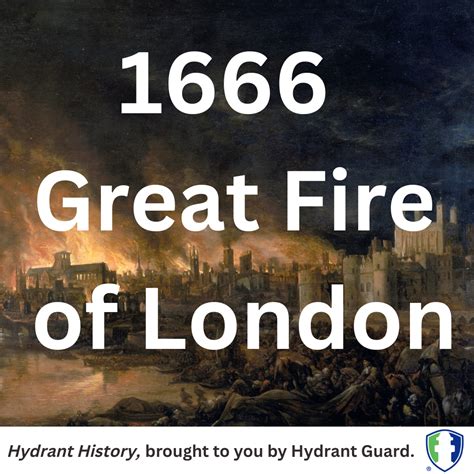 Hydrant History Great Fire Of London Why Hydrant Guard