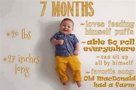 7 Months Old Baby Quotes Goimages Online