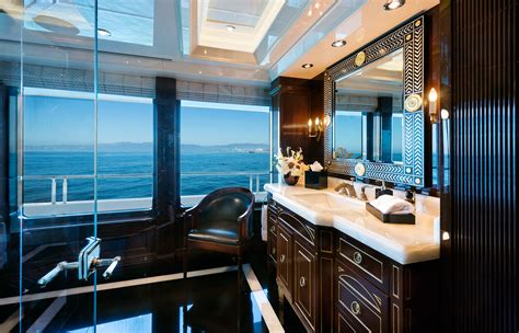 66m Custom Superyacht Owner Bathroom His Luxury Yacht Browser