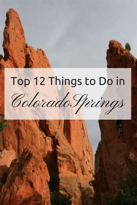 Top 12 Things To Do In Colorado Springs Road Trip To Colorado