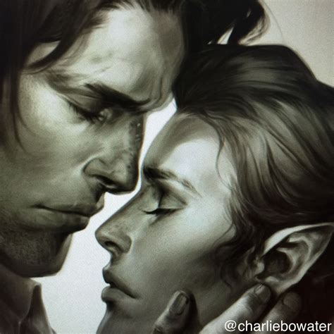 Charlie Bowater Cassian And Nesta A Court Of Mist And Fury Charlie Bowater Art