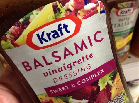Kraft Balsamic Vinaigrette Salad Dressing, 9/2014, by Mike ...