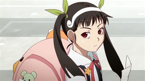 Hachikuji Mayoi Bakemonogatari Monogatari Series Animated Animated Gif Lowres Screencap