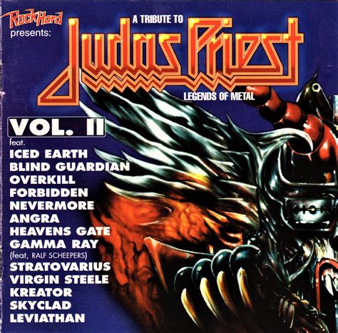 A Tribute To Judas Priest Legends Of Metal Vol Ii Cd 1996 Tribute