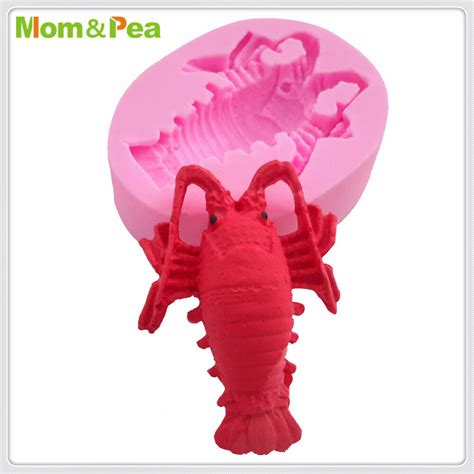 momandpea mpa1952 lobster silicone mold cake decoration fondant cake 3d mold food grade cake molds