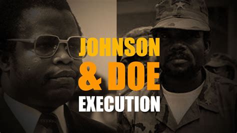 Former Liberian Warlord Prince Y Johnson Explains The Brutal Execution