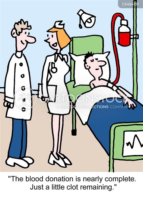 Blood Donors Cartoons And Comics Funny Pictures From Cartoonstock