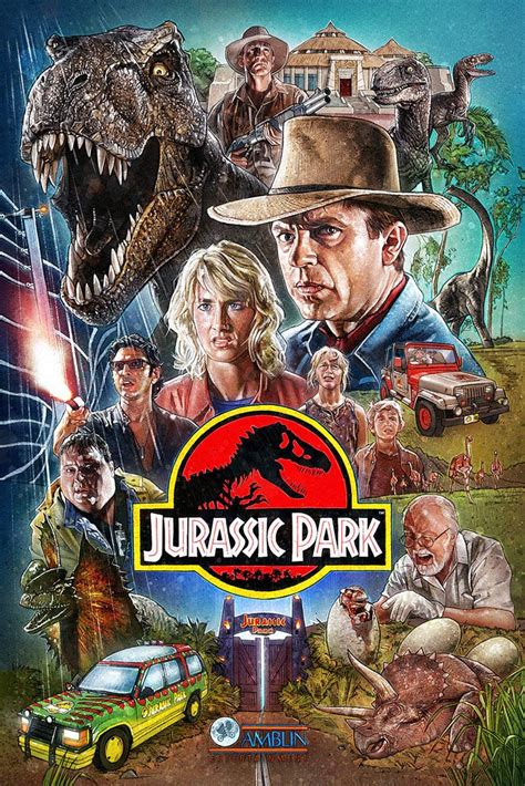 Jurassic Park 1993 Film Poster My Hot Posters