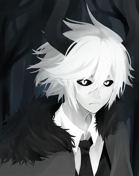 Demon Anime Boys With White Hair Magical Meaningful Items You Cant