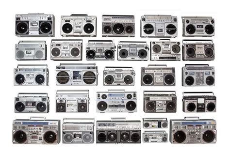Vintage Collection Of 27 Boomboxes 1980s With Images Vintage