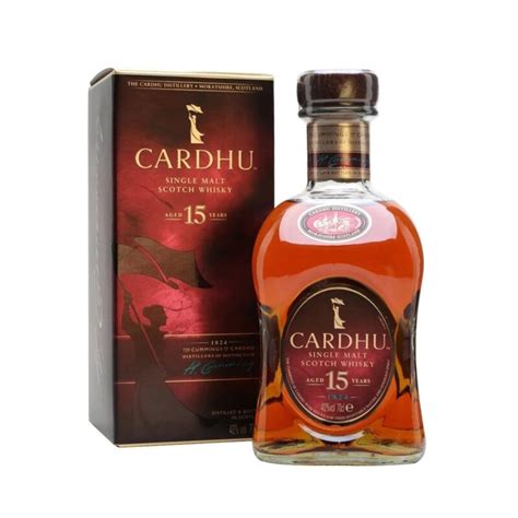 Cardhu 15 Years Old Single Malt Scotch Whisky 40 Vol 07l In Tbox