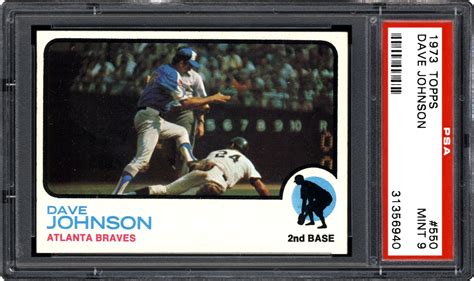 1973 Topps Dave Johnson Psa Cardfacts®