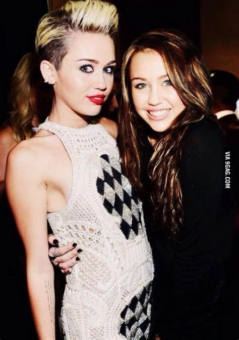 this could be a lesbian couple new and old miley 9gag
