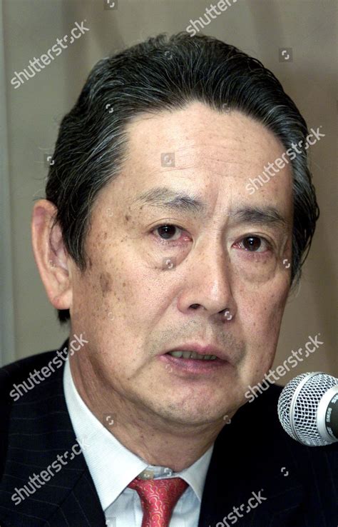 Idei Sony Corp Chairman Nobuyuki Idei Editorial Stock Photo Stock