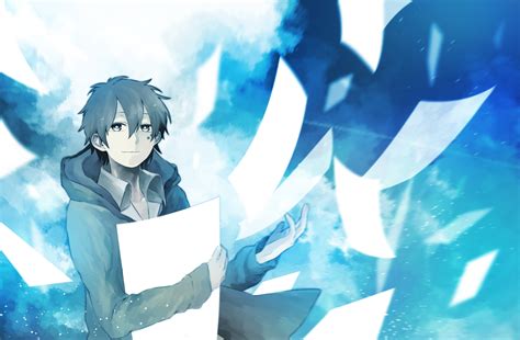 Wallpaper Illustration Anime Boys Blue Kagerou Project Kokonose