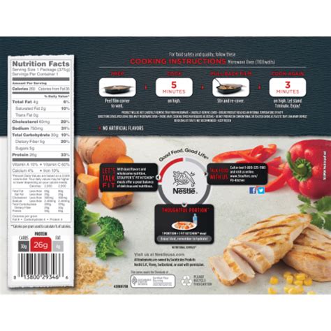 Maybe you would like to learn more about one of these? Fred Meyer - Stouffer's Fit Kitchen Oven Roasted Chicken ...