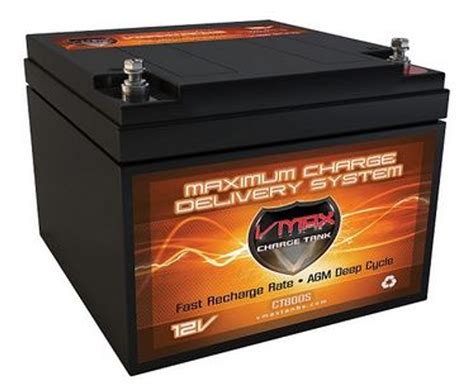 Vmax Charge Tank V28 800s Deep Cycle High Performance Agm Battery