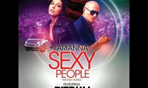 Sexy People Music Video Arianna And Pitbulls Fiat Ad