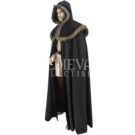 Medieval Fur Trimmed Shoulder Cloak - MCI-414 by Medieval Collectibles | Medieval clothing ...
