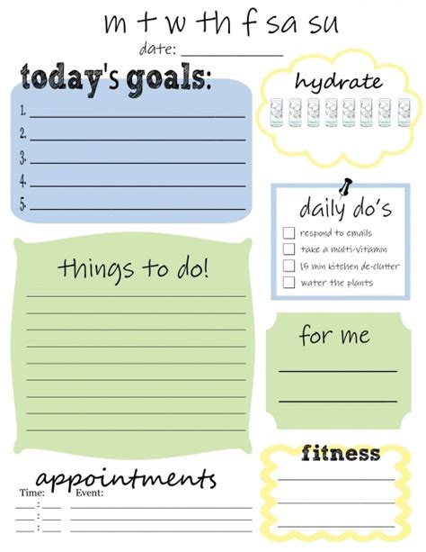 Daily Dos To Do Lists Printable Free To Do List Planner