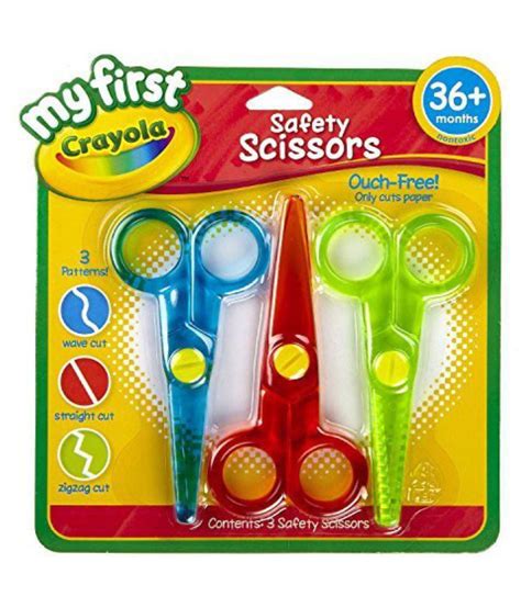Crayola My First Crayola Safety Scissors (81-1323) (2-Pack): Buy Online