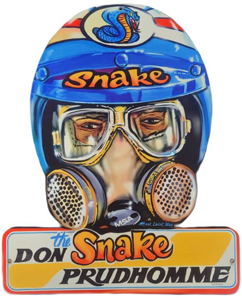 Prudhomme Mask Don Garlits Museum Of Drag Racing